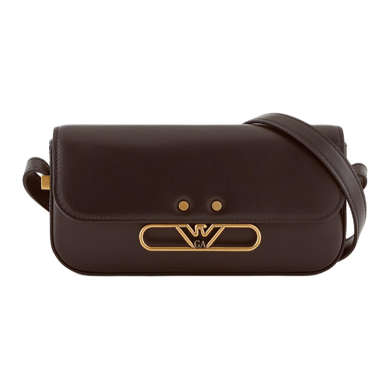 EMPORIO ARMANI Полиуретановый чехол для телефона через плечо миниатюрный женский коричневый
EMPORIO ARMANI Полиуретановый чехол для телефона через плечо миниатюрный женский коричневый