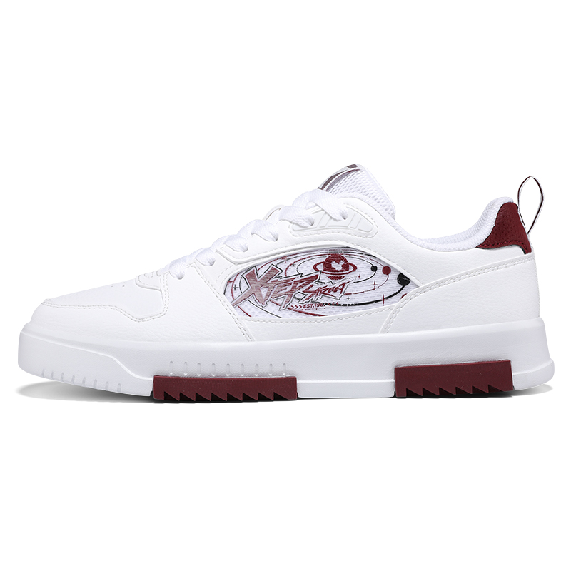 XTEP Кроссовки для скейтбординга с амортизацией, легкие, дышащие, низкие, мужские, белые, красные
XTEP Кроссовки для скейтбординга с амортизацией, легкие, дышащие, низкие, мужские, белые, красные