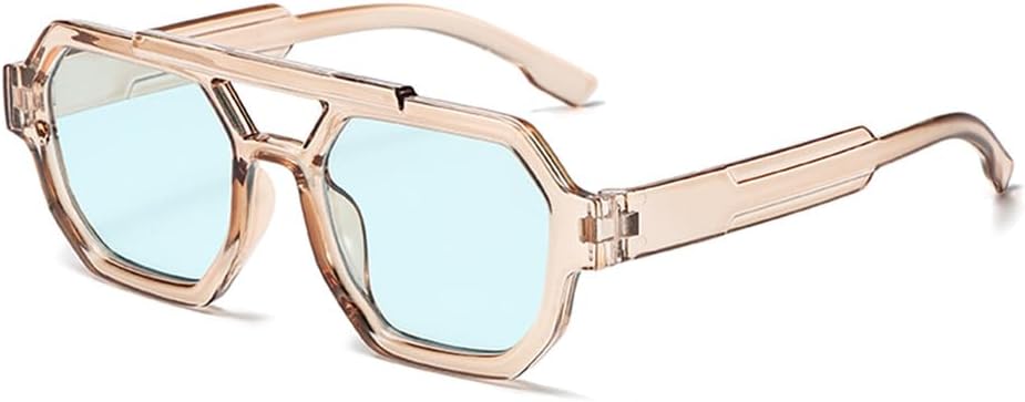 Солнцезащитные очки UV400 с двойной перемычкой для мужчин и женщин, с прозрачными градиентными линзами, для занятий спортом на открытом воздухе и путешествий UYPTK, Brown Blue
Солнцезащитные очки UV400 с двойной перемычкой для мужчин и женщин, с прозрачными градиентными линзами, для занятий спортом на открытом воздухе и путешествий UYPTK, Brown Blue