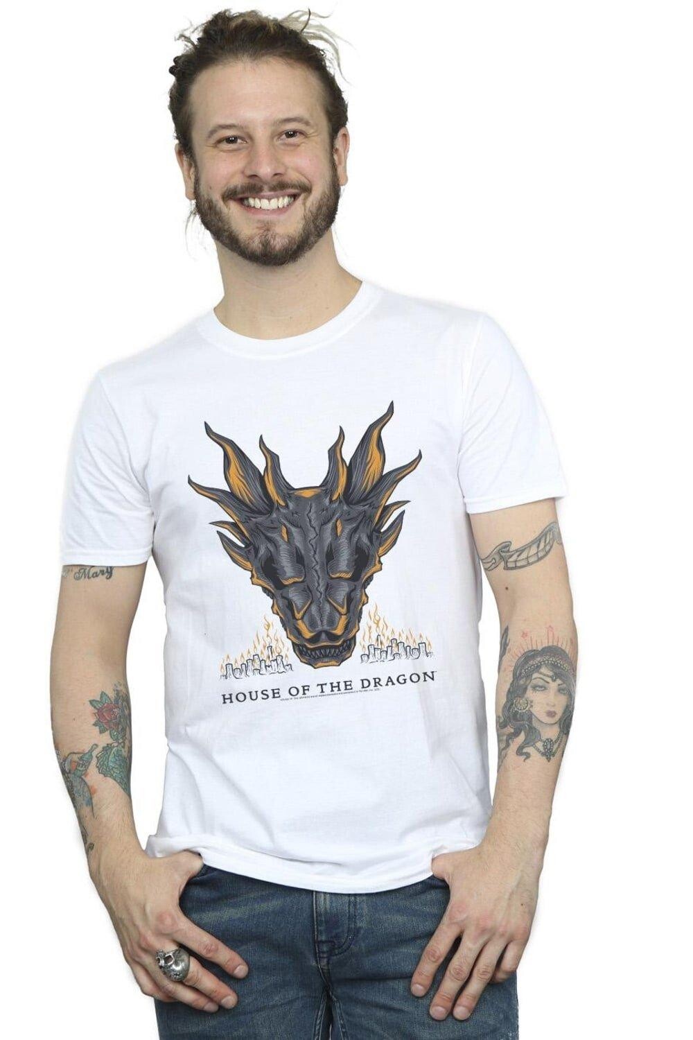 Футболка с пламенем дракона Game Of Thrones, белый
Футболка с пламенем дракона Game Of Thrones, белый