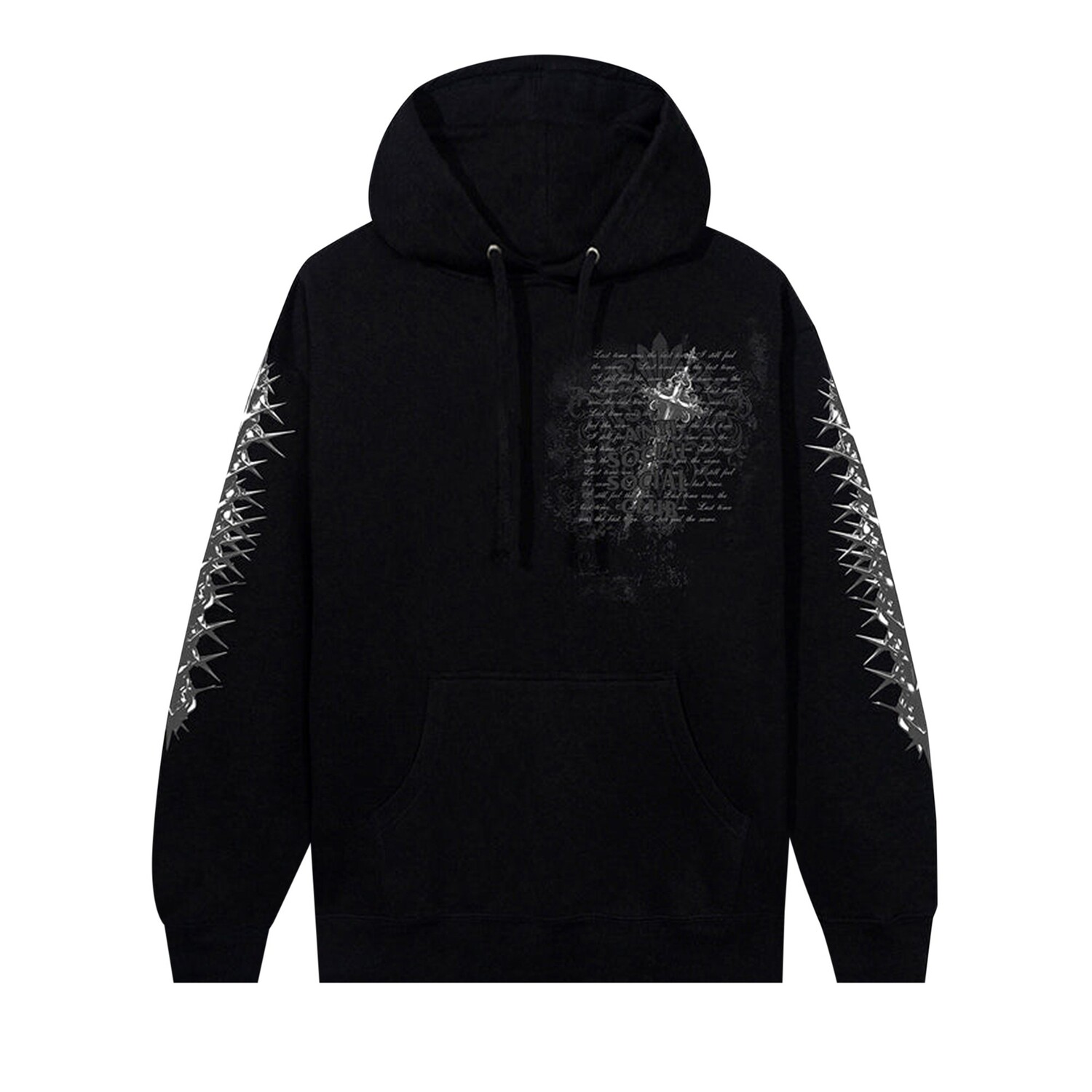 Пуловер с капюшоном Anti Social Social Club Anguish, цвет Черный
Пуловер с капюшоном Anti Social Social Club Anguish, цвет Черный