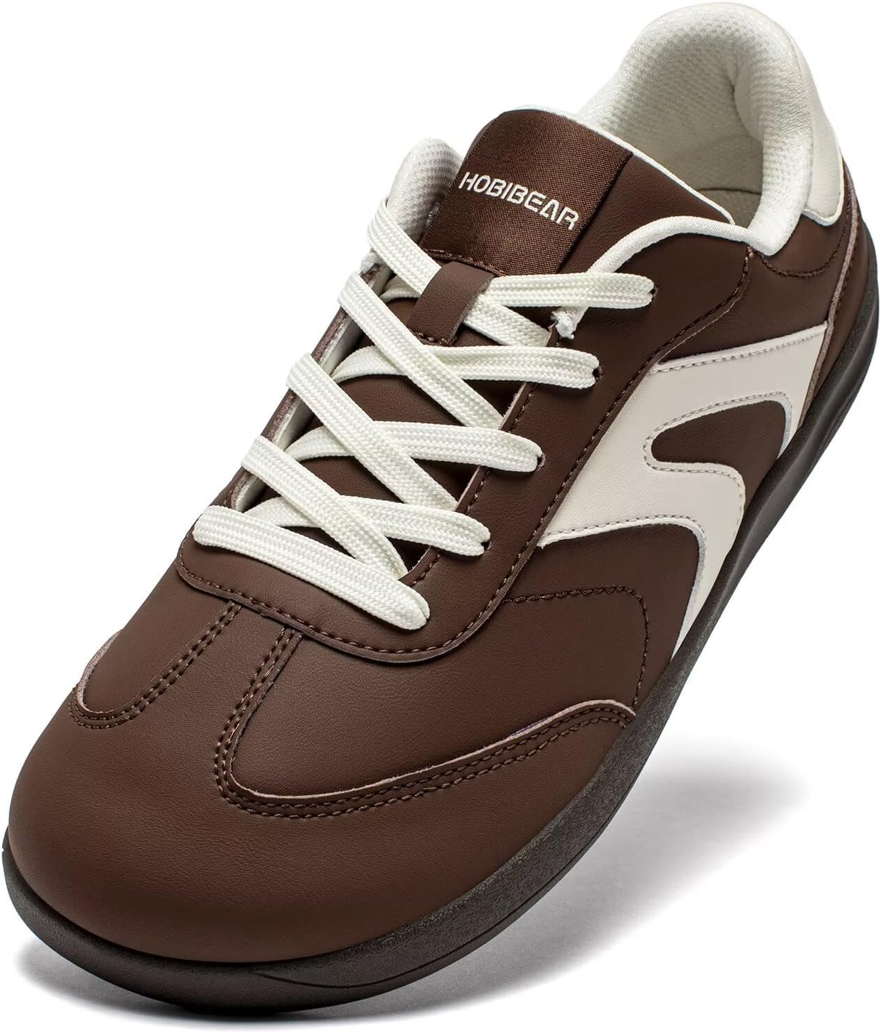 HOBIBEAR Босоножки с нулевым перепадом и широкой кожаной подошвой, модные кроссовки для женщин и мужчин, темно-коричневый
HOBIBEAR Босоножки с нулевым перепадом и широкой кожаной подошвой, модные кроссовки для женщин и мужчин, темно-коричневый