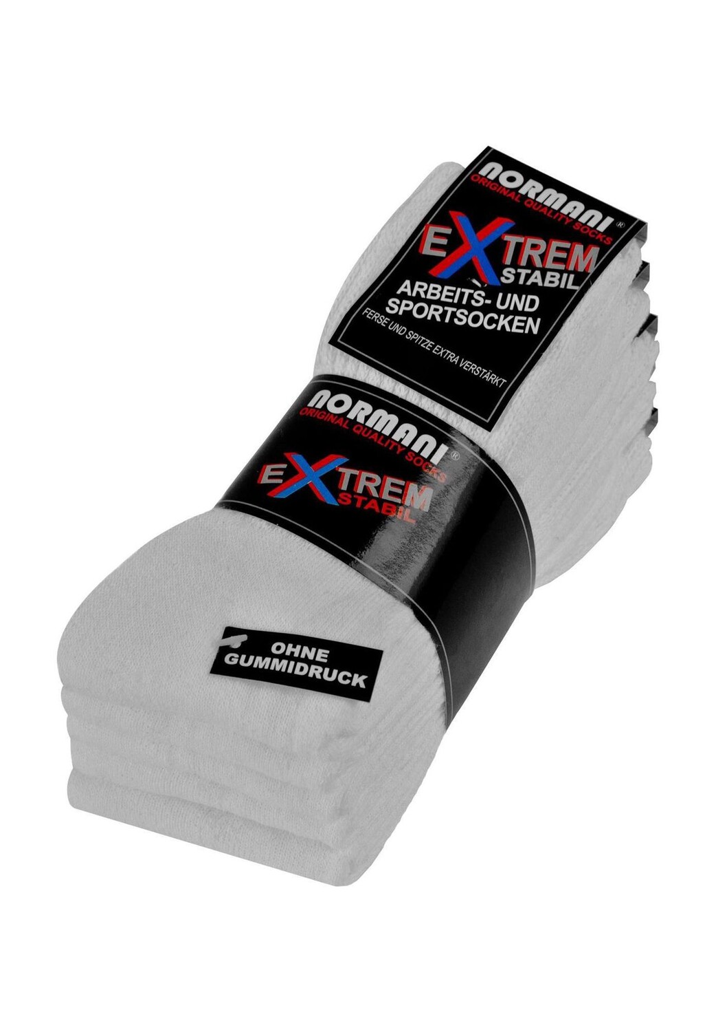 5 пар экстремальных рабочих и спортивных носков normani, белый 
5 пар экстремальных рабочих и спортивных носков normani, белый