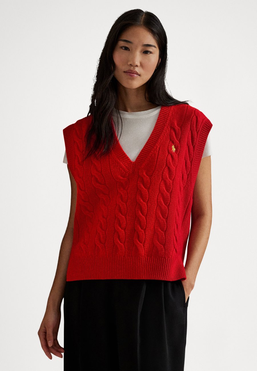 Джемпер Polo Ralph Lauren CABLE-KNIT WOOL-CASHMERE SWEATER VEST, Red
Джемпер Polo Ralph Lauren CABLE-KNIT WOOL-CASHMERE SWEATER VEST, Red