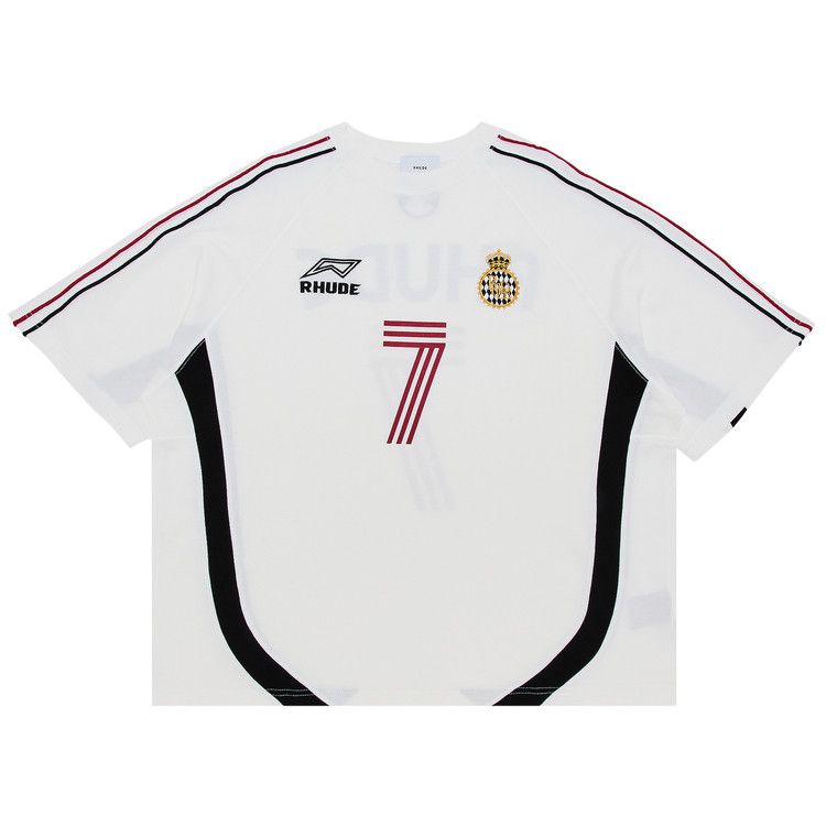 Джерси Rhude Lundun Soccer Jersey, White/Black/Red
Джерси Rhude Lundun Soccer Jersey, White/Black/Red