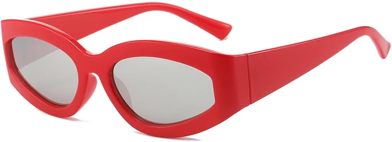 Солнцезащитные очки «кошачий глаз» для женщин с градиентным зеркальным покрытием, защита от УФ-излучения UV400, ретро-стиль, овальные линзы. Мужские солнцезащитные очки «кошачий глаз» HHZZYVY, Red Silver Mirror
Солнцезащитные очки «кошачий глаз» для женщин с градиентным зеркальным покрытием, защита от УФ-излучения UV400, ретро-стиль, овальные линзы. Мужские солнцезащитные очки «кошачий глаз» HHZZYVY, Red Silver Mirror