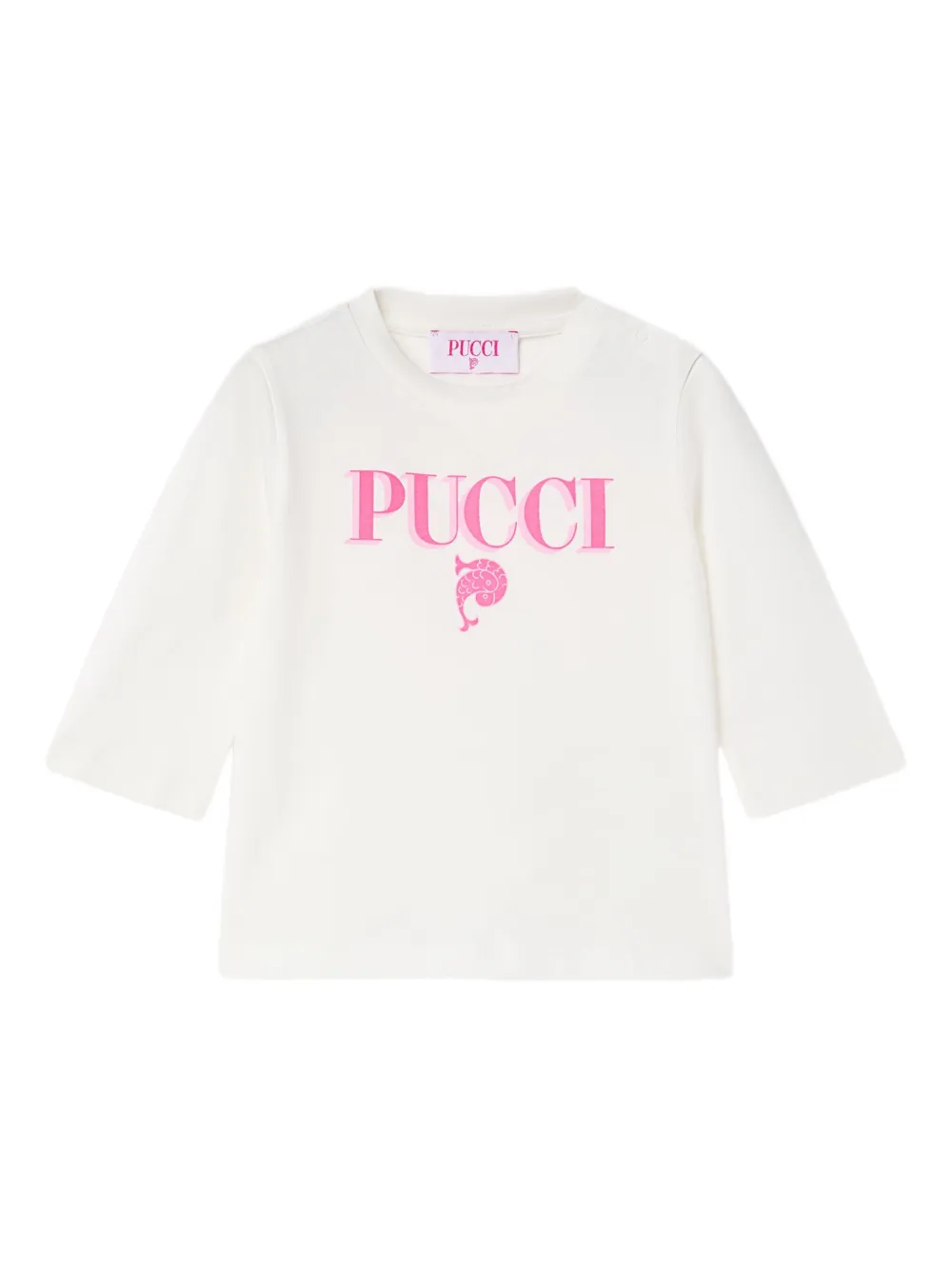 Футболка с логотипом Pucci Junior, белый
Футболка с логотипом Pucci Junior, белый