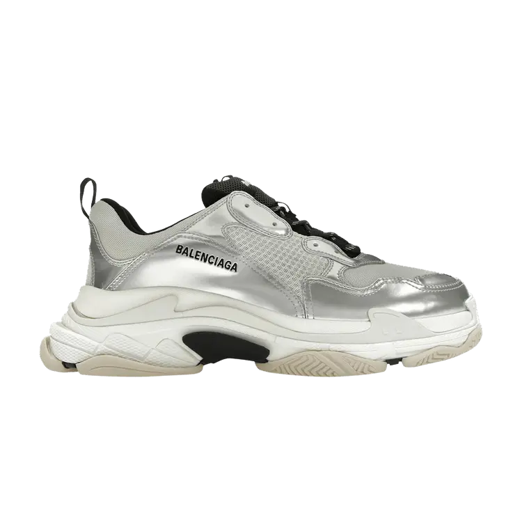 Кроссовки Balenciaga Balenciaga Triple S Sneaker 'Black White Silver', серебряный
Кроссовки Balenciaga Balenciaga Triple S Sneaker 'Black White Silver', серебряный