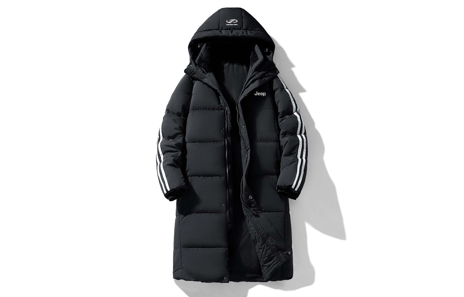 Пуховик унисекс Jeep, черный
Пуховик унисекс Jeep, черный