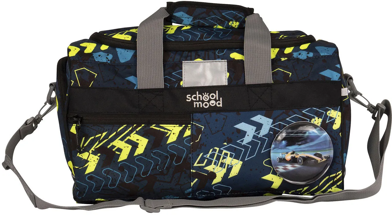 Спортивная сумка SCHOOL-MOOD "Элиас (гоночная машина)", цвет Elias
Спортивная сумка SCHOOL-MOOD "Элиас (гоночная машина)", цвет Elias