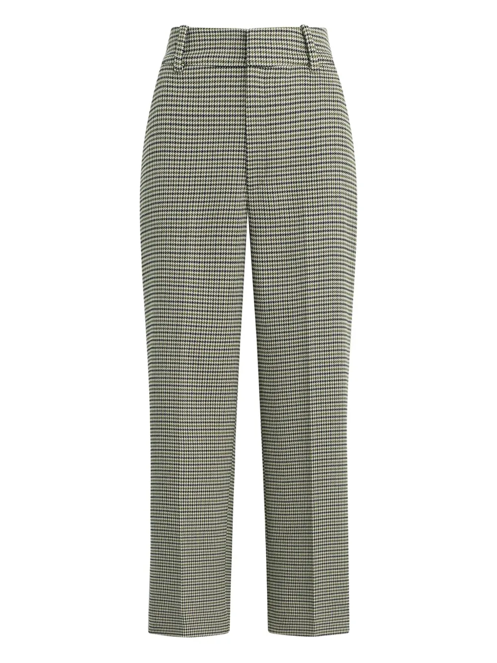 Брюки с узором «гусиная лапка» и шлевками Favorite Daughter, зеленый 
Брюки с узором «гусиная лапка» и шлевками Favorite Daughter, зеленый