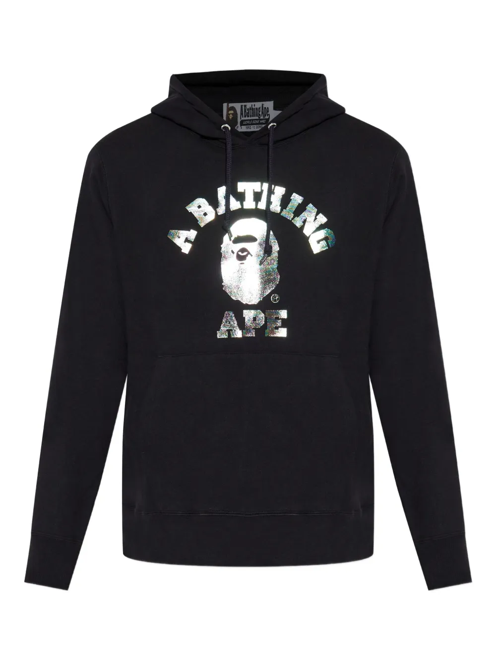 Худи с логотипом A BATHING APE, черный 
Худи с логотипом A BATHING APE, черный