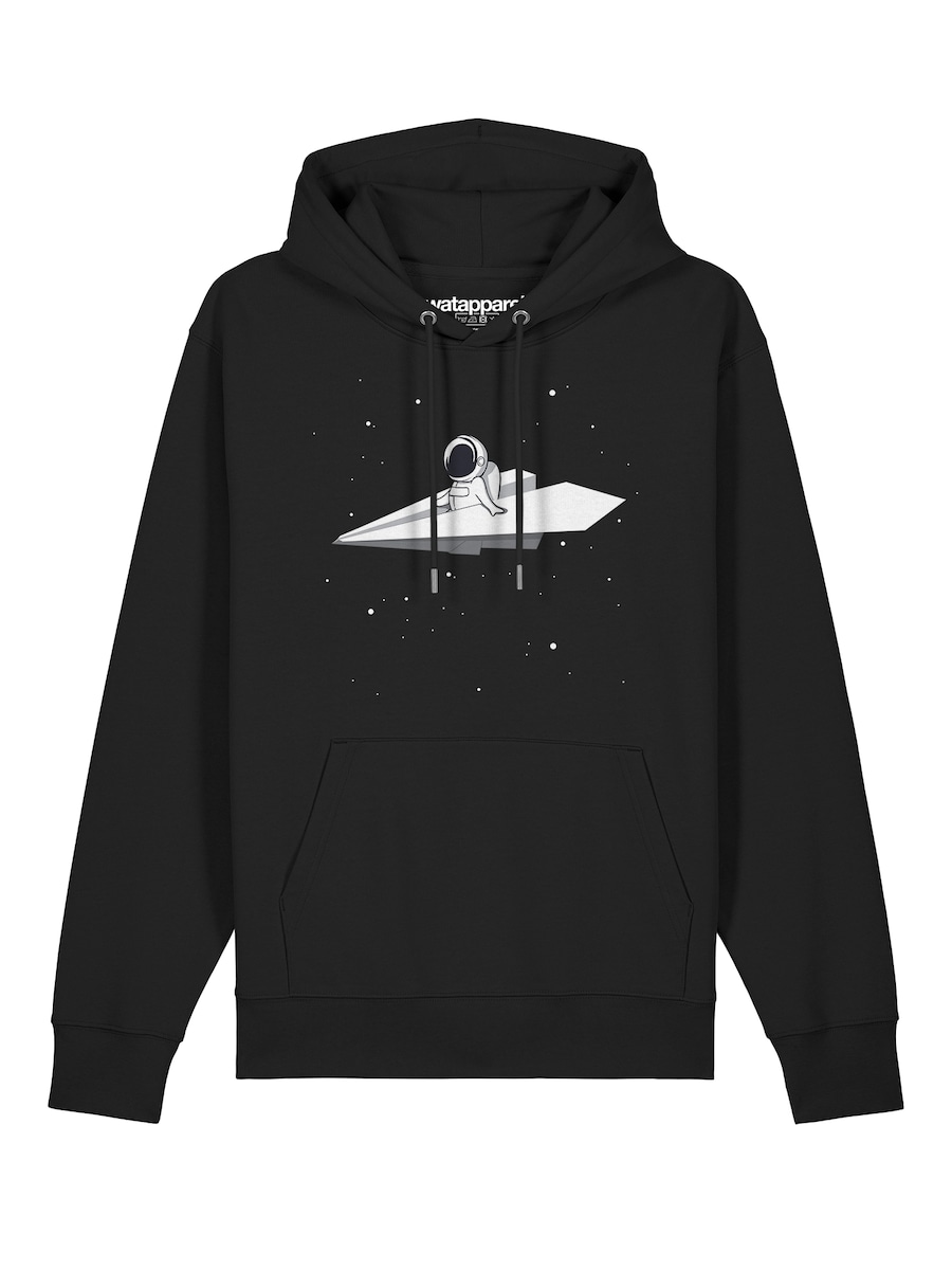 Толстовка Watapparel Fly me to the moon, черный
Толстовка Watapparel Fly me to the moon, черный