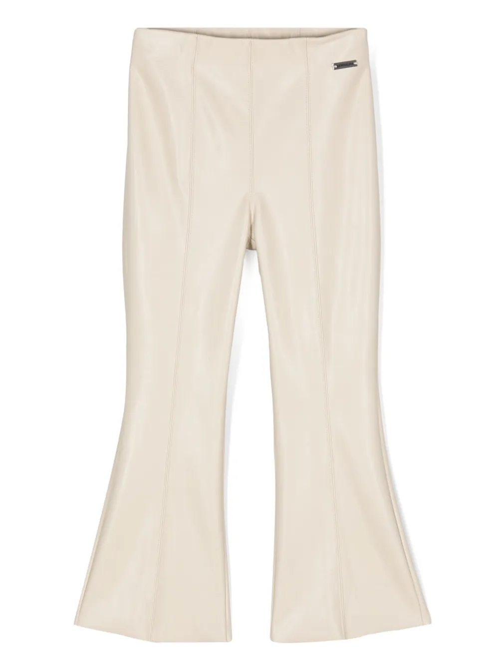 Расклешенные брюки с эластичным поясом Monnalisa, нейтральный
Расклешенные брюки с эластичным поясом Monnalisa, нейтральный