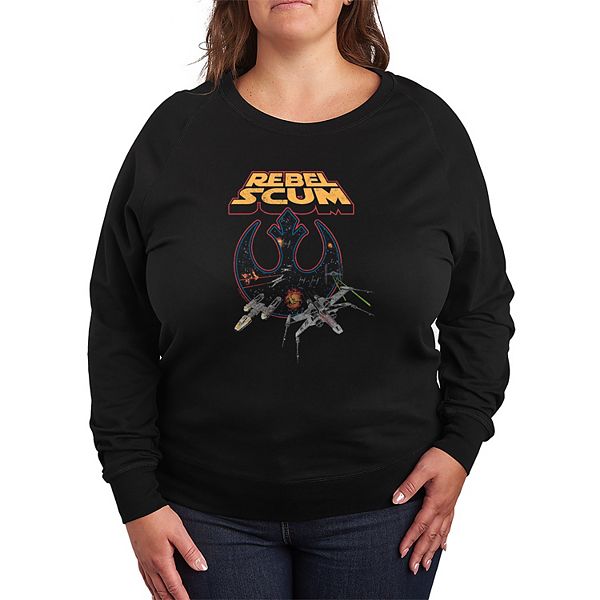 Футболка с длинным рукавом Plus size с принтом Rebel Scum Star Wars
Футболка с длинным рукавом Plus size с принтом Rebel Scum Star Wars