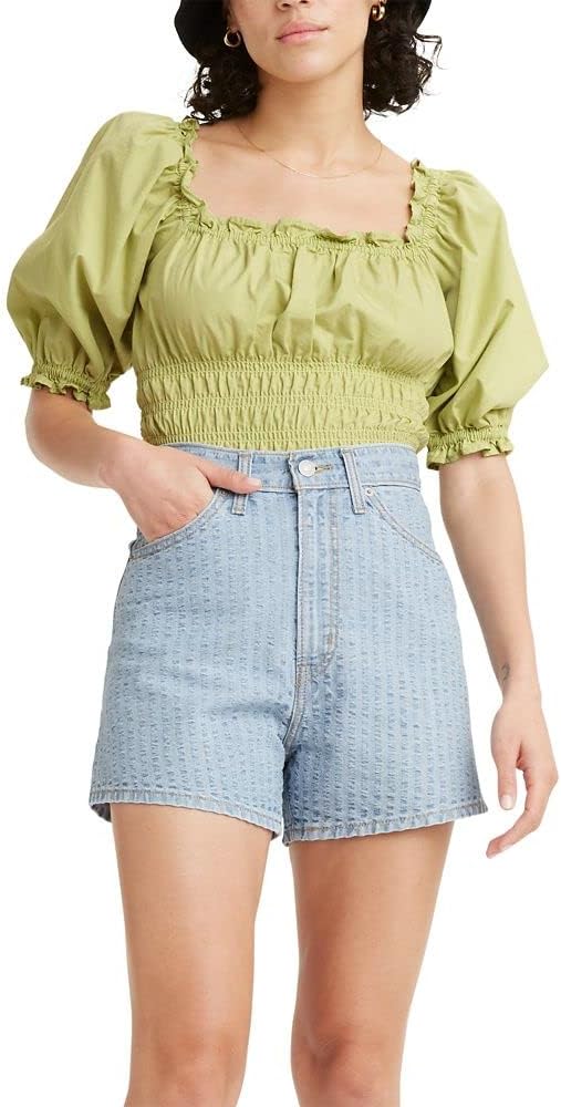 Женская блузка Levi's Tilly Smocked, Nile - Green
Женская блузка Levi's Tilly Smocked, Nile - Green