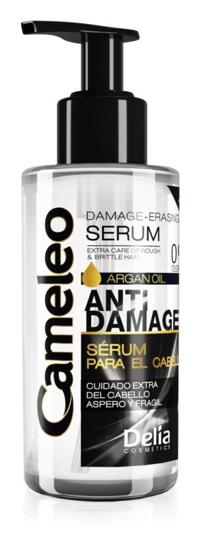 Сыворотка для волос с аргановым маслом Delia Cosmetics Cameleo Anti Damage
Сыворотка для волос с аргановым маслом Delia Cosmetics Cameleo Anti Damage