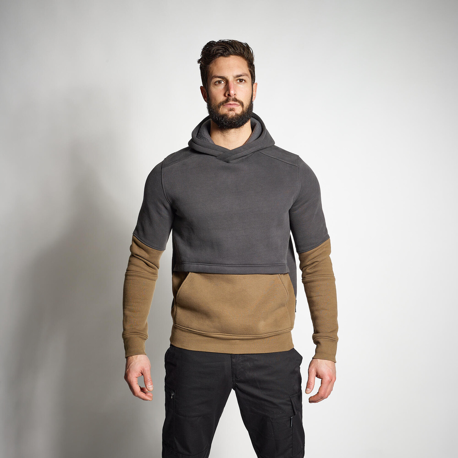 Свитер с капюшоном 500 бежевый SOLOGNAC, угольно-серый/коричневая кора
Свитер с капюшоном 500 бежевый SOLOGNAC, угольно-серый/коричневая кора