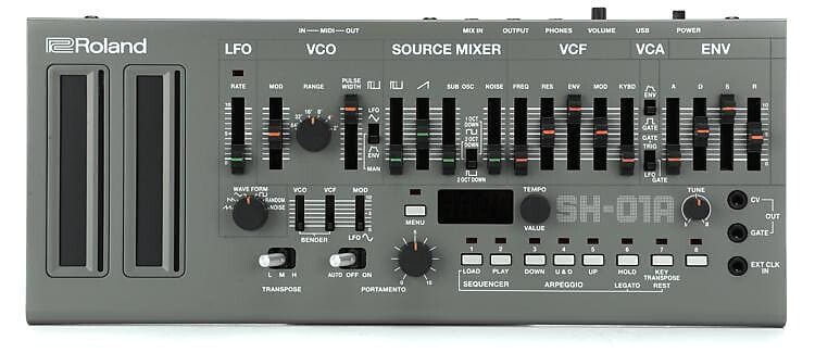 Синтезатор серии Roland SH-01A Boutique с секвенсором
Синтезатор серии Roland SH-01A Boutique с секвенсором