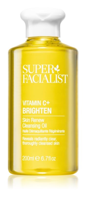Масло для снятия макияжа с осветляющим эффектом Super Facialist Vitamin C+ Brighten
Масло для снятия макияжа с осветляющим эффектом Super Facialist Vitamin C+ Brighten