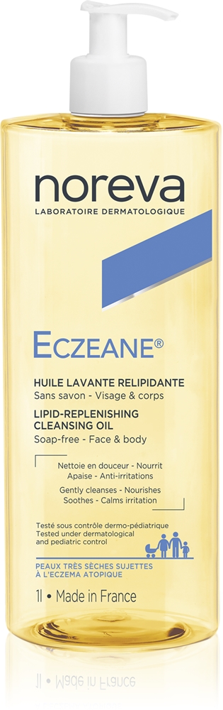 Eczeane очищающее масло-гель для лица и тела, восстанавливающее липиды Noreva, 1000 мл
Eczeane очищающее масло-гель для лица и тела, восстанавливающее липиды Noreva, 1000 мл