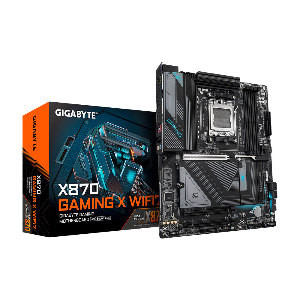 Материнская плата Gigabyte X870 GAMING X WIFI7, AM5, DDR5, WI-FI
Материнская плата Gigabyte X870 GAMING X WIFI7, AM5, DDR5, WI-FI