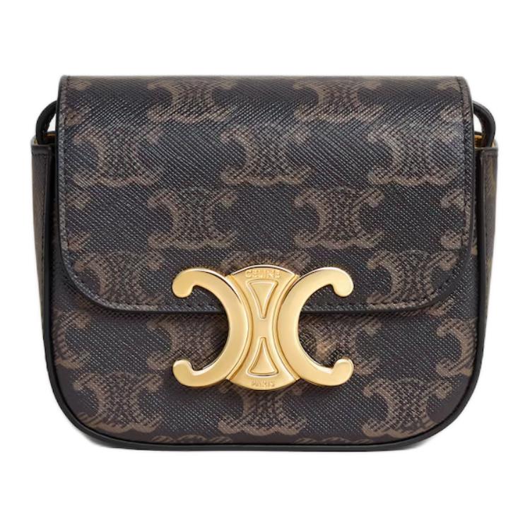 CELINE Триумф Кожаная портативная сумка через плечо миниатюрная женская рыжая
CELINE Триумф Кожаная портативная сумка через плечо миниатюрная женская рыжая