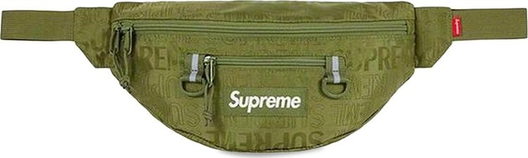 Сумка Supreme Waist Bag Olive, зеленый 
Сумка Supreme Waist Bag Olive, зеленый