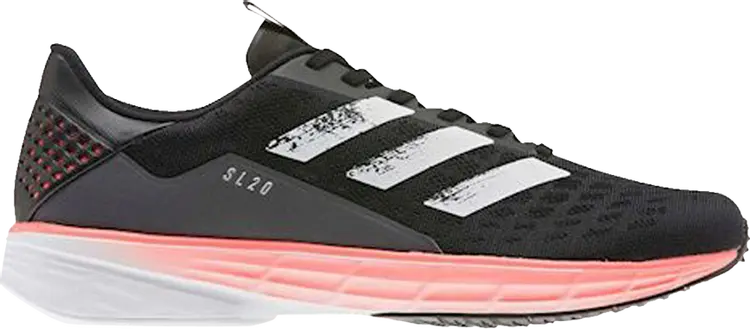 Кроссовки Adidas SL 20 'Signal Coral', черный
Кроссовки Adidas SL 20 'Signal Coral', черный