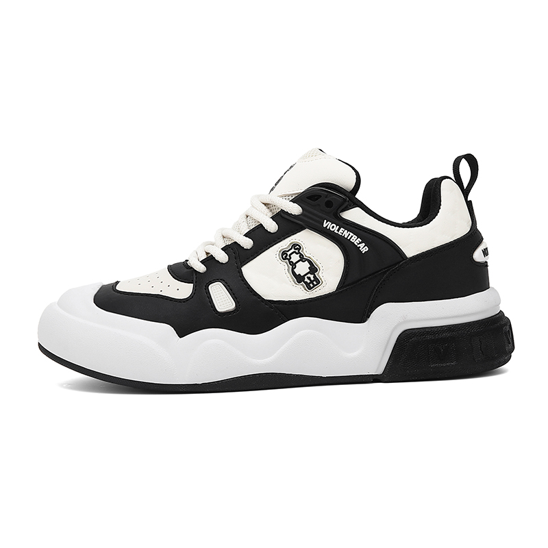 Violentbear Антискользящие износостойкие низкие кеды унисекс белый черный, цвет White Black
Violentbear Антискользящие износостойкие низкие кеды унисекс белый черный, цвет White Black