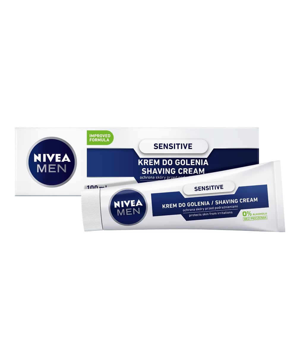 Крем для бритья Nivea Sensitive For Men, 100 мл
Крем для бритья Nivea Sensitive For Men, 100 мл