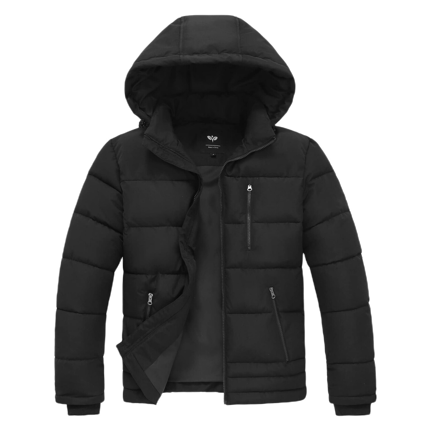 Мужская зимняя куртка-пуховик GGleaf Quilted Down with Chest Pocket, черный
Мужская зимняя куртка-пуховик GGleaf Quilted Down with Chest Pocket, черный