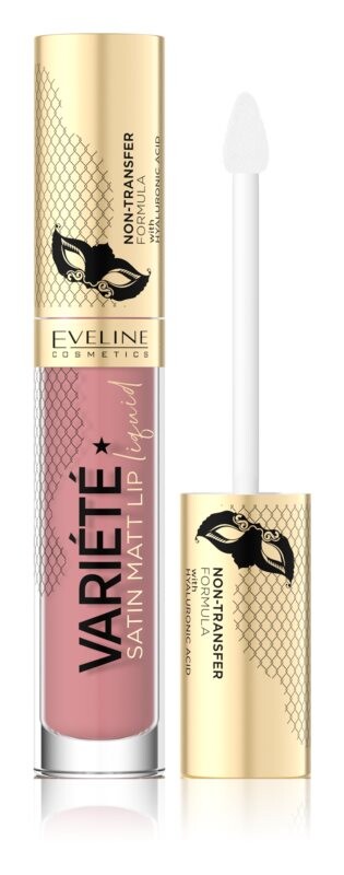 Жидкая помада с матовым финишем Eveline Cosmetics Variété, оттенок 02 Raspberry Cream 4,5 мл
Жидкая помада с матовым финишем Eveline Cosmetics Variété, оттенок 02 Raspberry Cream 4,5 мл