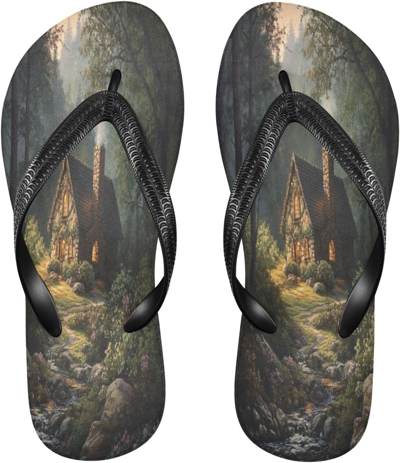 Домашние вьетнамки Cottage Stream бежевого цвета для пляжа, душа, резиновые шлепанцы с противоскользящей подошвой, летние тапочки для ходьбы, для мужчин и женщин Sinestour
Домашние вьетнамки Cottage Stream бежевого цвета для пляжа, душа, резиновые шлепанцы с противоскользящей подошвой, летние тапочки для ходьбы, для мужчин и женщин Sinestour