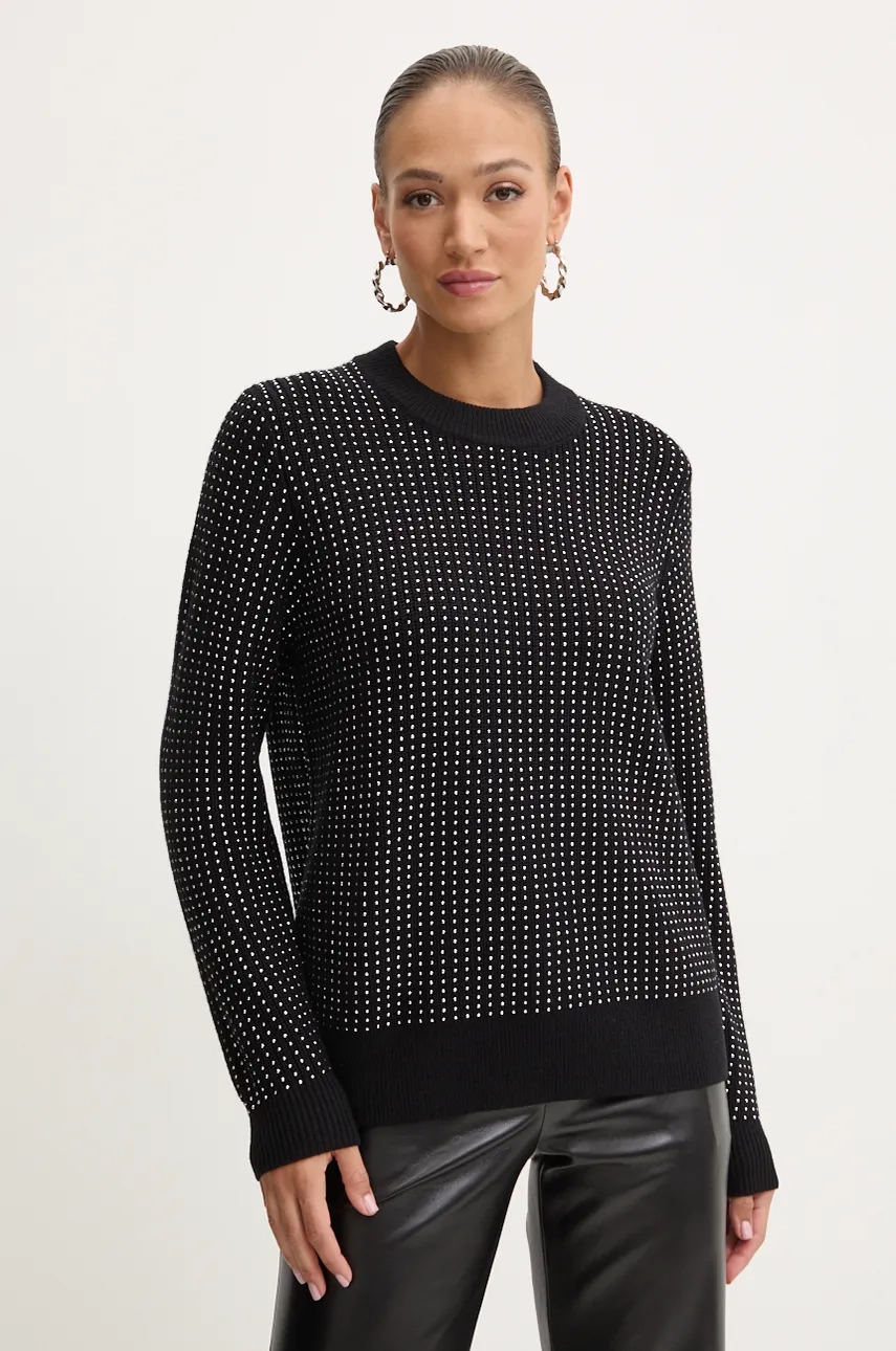 Шерстяной свитер MICHAEL Michael Kors, черный
Шерстяной свитер MICHAEL Michael Kors, черный