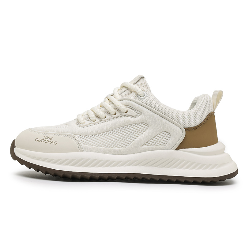 Kung Fu partners Низкие повседневные мужские туфли бело-коричневые, цвет White Brown
Kung Fu partners Низкие повседневные мужские туфли бело-коричневые, цвет White Brown