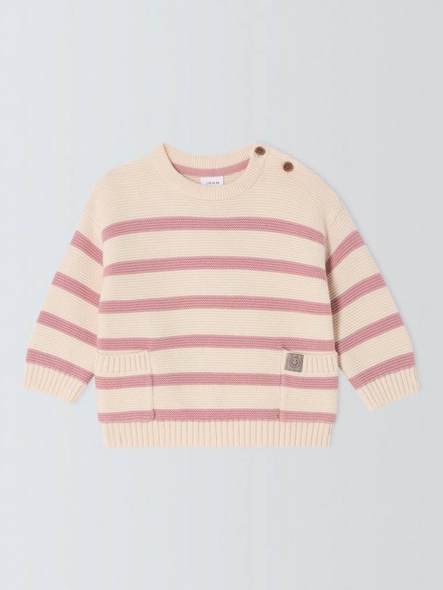 Детский бретонский джемпер John Lewis, розовый
Детский бретонский джемпер John Lewis, розовый