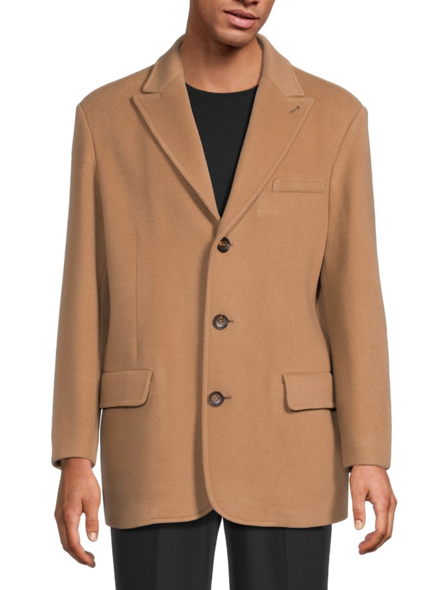 Спортивное пальто из смеси натуральной шерсти Bally, кэмел
Спортивное пальто из смеси натуральной шерсти Bally, кэмел