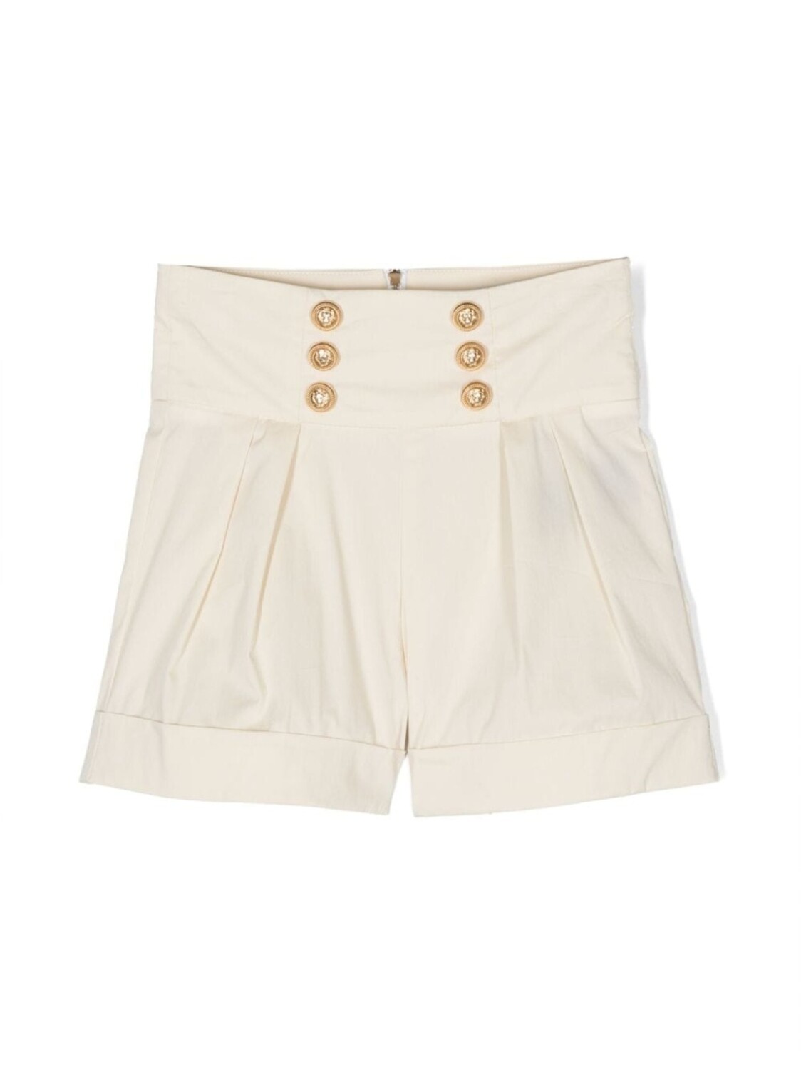 Шорты с декоративными пуговицами и складками Balmain Kids, нейтральный цвет
Шорты с декоративными пуговицами и складками Balmain Kids, нейтральный цвет