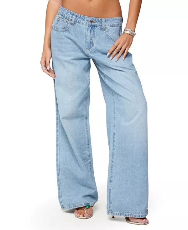 Джинсы Mirra с вышитыми цветами, низкой посадкой и светлой отделкой Edikted, синий
Джинсы Mirra с вышитыми цветами, низкой посадкой и светлой отделкой Edikted, синий