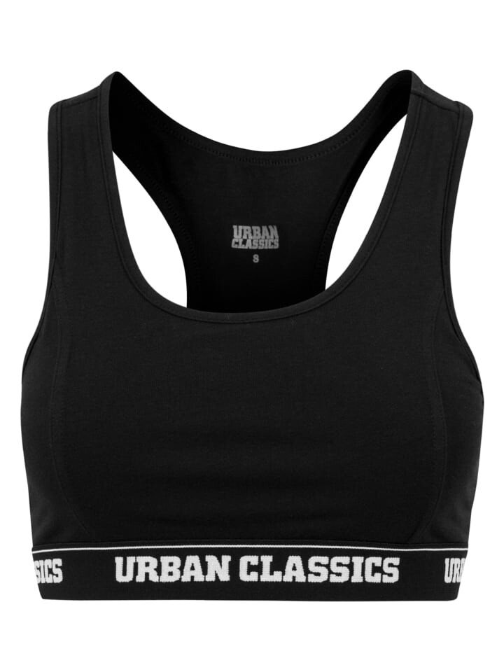 Спортивные бюстгальтер Urban Classics BHs, черный
Спортивные бюстгальтер Urban Classics BHs, черный