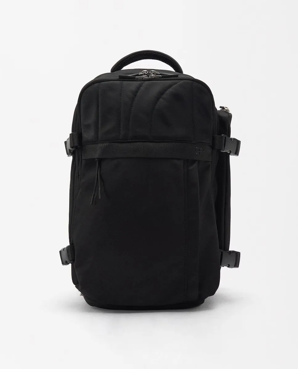 Женский дорожный рюкзак, переносимый на тележку, с несколькими отделениями и однотонной застежкой-молнией Parfois, черный
Женский дорожный рюкзак, переносимый на тележку, с несколькими отделениями и однотонной застежкой-молнией Parfois, черный