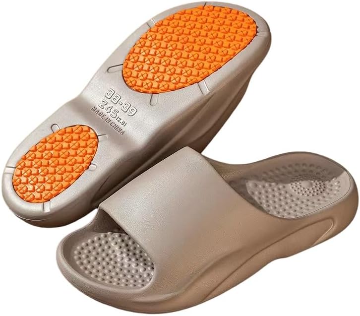 Домашние и туалетные тапочки DMMWCX с противоскользящей подошвой для женщин, плоский каблук, массажная мягкая подошва, пляжные шлепанцы, хаки
Домашние и туалетные тапочки DMMWCX с противоскользящей подошвой для женщин, плоский каблук, массажная мягкая подошва, пляжные шлепанцы, хаки