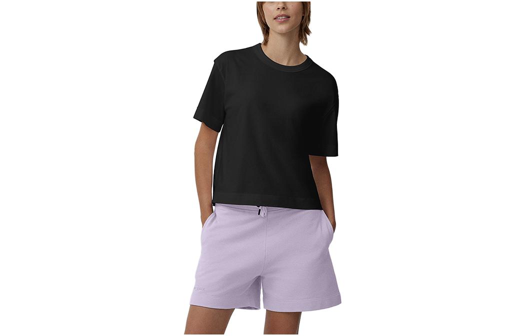 Футболка с рукавом дроп-шилдер Canada Goose, черная
Футболка с рукавом дроп-шилдер Canada Goose, черная