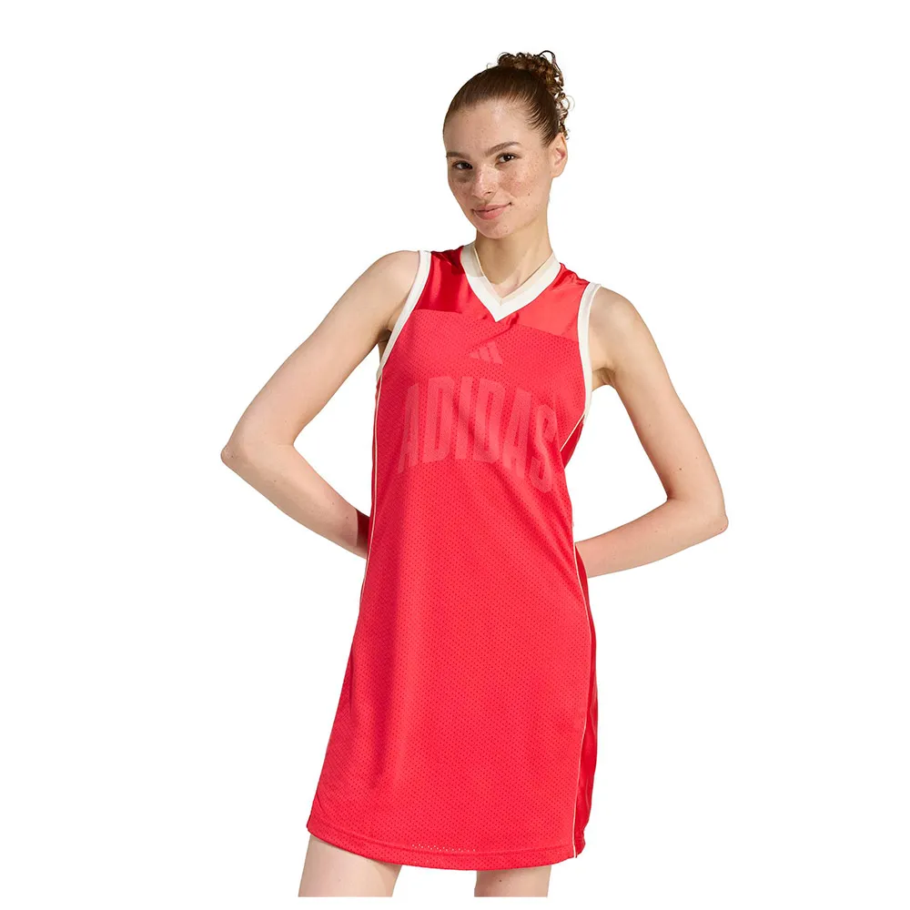 Короткое платье без рукавов adidas Stadium Mesh, красный
Короткое платье без рукавов adidas Stadium Mesh, красный