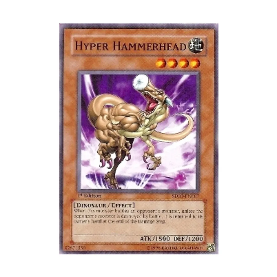 CCG Гипер-молот (Обычный), Yu-Gi-Oh - Structure Deck - Dinosaur's Rage - Singles
CCG Гипер-молот (Обычный), Yu-Gi-Oh - Structure Deck - Dinosaur's Rage - Singles