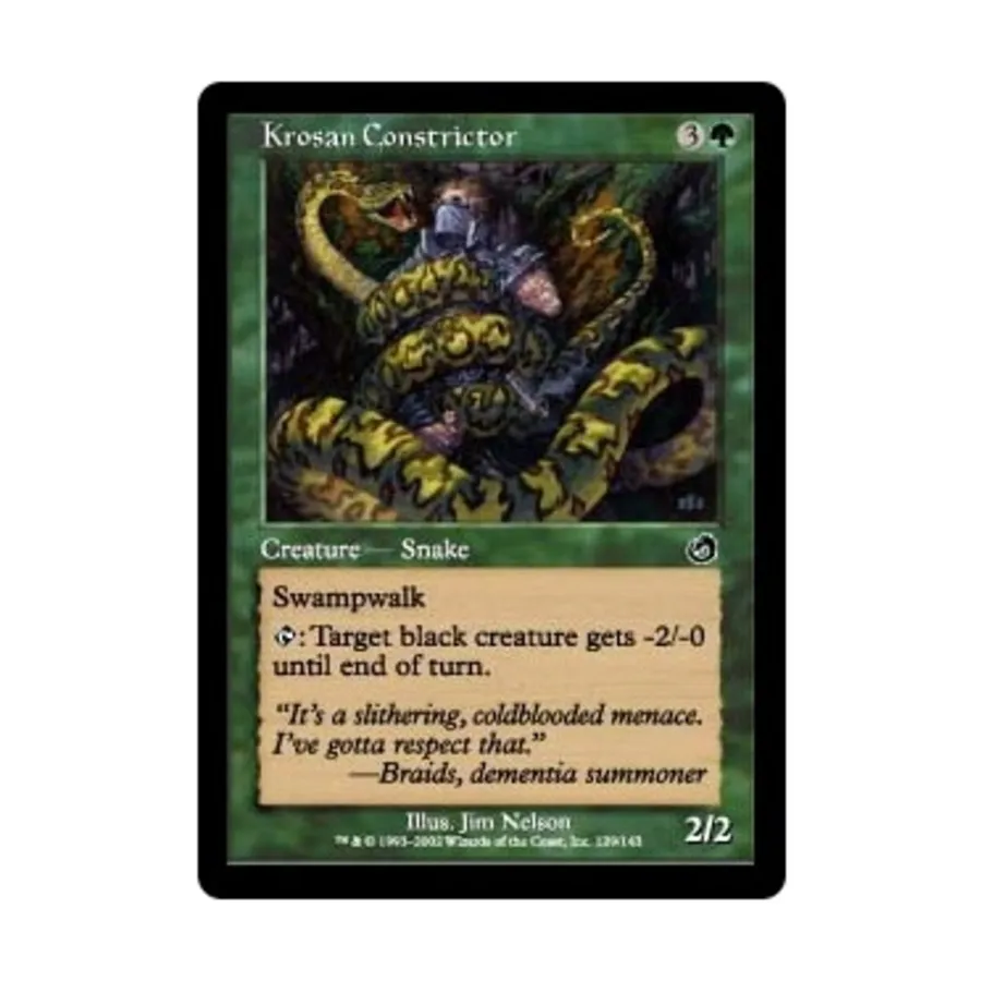 CCG Кросан Констриктор (К), MTG - Torment
CCG Кросан Констриктор (К), MTG - Torment