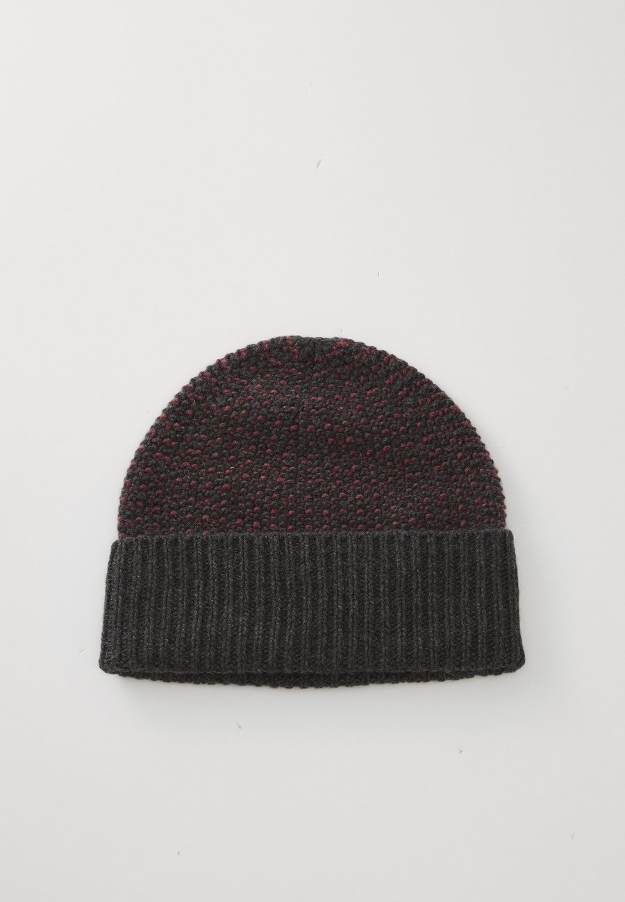 Шапка Johnstons of Elgin SEED STITCH BEANIE, Charcoal/Damson/Grey
Шапка Johnstons of Elgin SEED STITCH BEANIE, Charcoal/Damson/Grey
