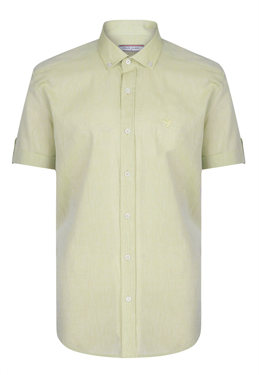 Рубашка на пуговицах классического кроя Felix Hardy, пастельный зеленый 
Рубашка на пуговицах классического кроя Felix Hardy, пастельный зеленый