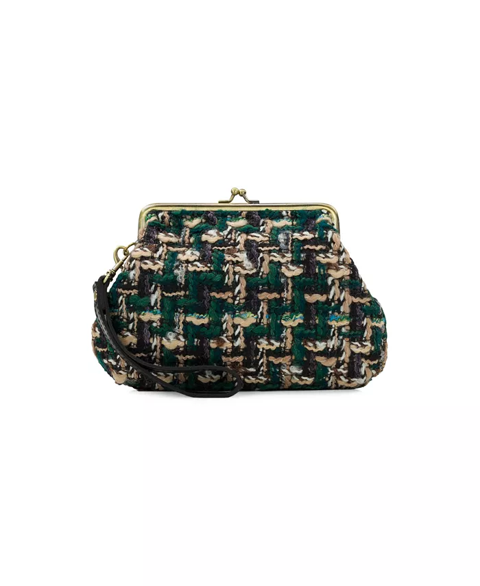 Савена Букле Клатч с застежкой-поцелуем на запястье Patricia Nash, зеленый
Савена Букле Клатч с застежкой-поцелуем на запястье Patricia Nash, зеленый